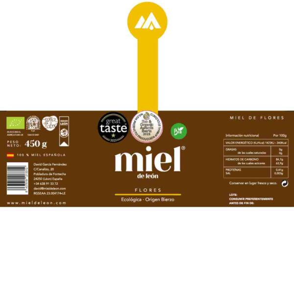 Tabla nutricional mile mil flores ecologica y cruda Mil de Leon