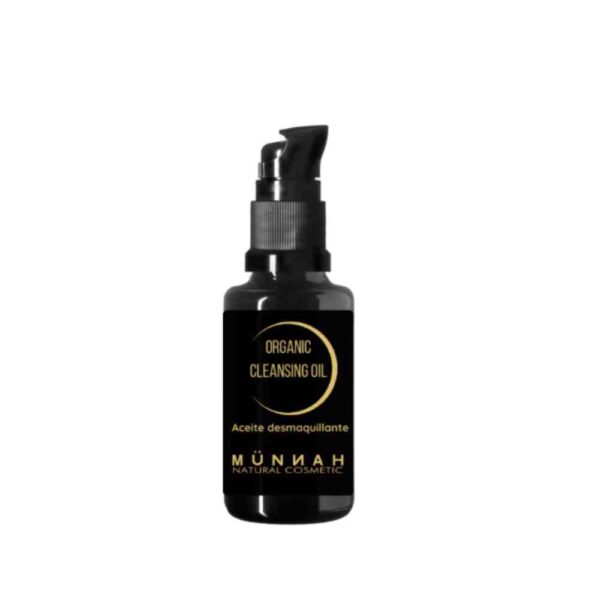 Desmaquillante facial ecologico aceite limpiador Munnah
