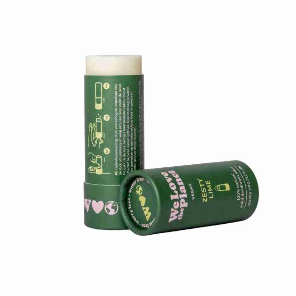 Desodorante natural vegano en stick Zesty Lime de We Love the Planet