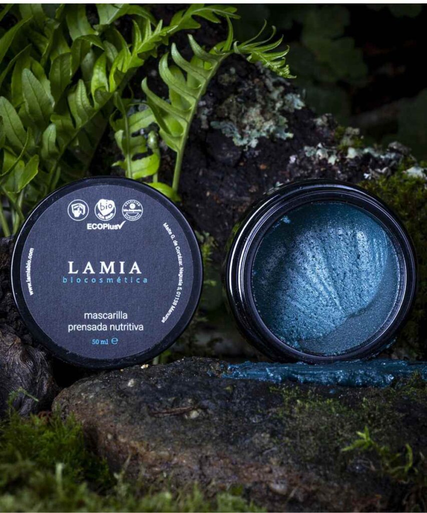 mascara facial nutritiva piel sensible ecológica Lamia