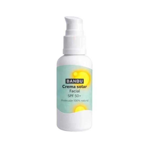Proteccion solar facial mineral sin disruptores endocrinos sin nano particulas Banbu