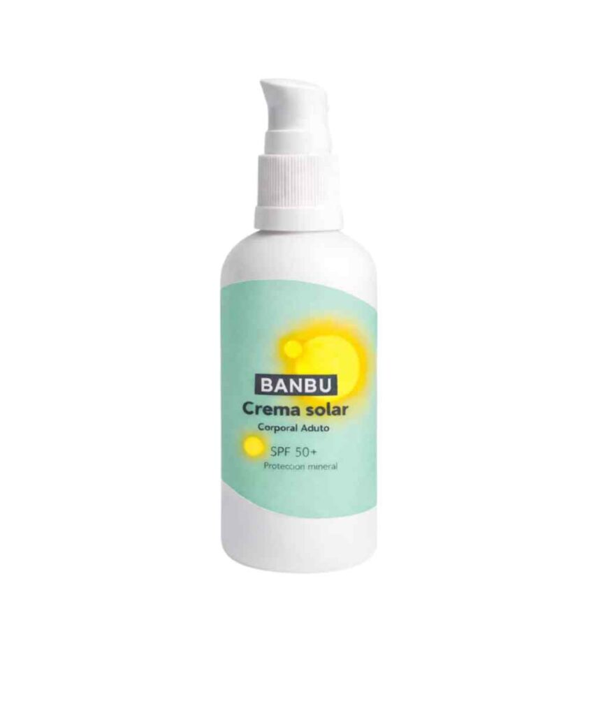 Proteccion corporal mineral sin disruptores endocrinos sin nano particulas Banbu