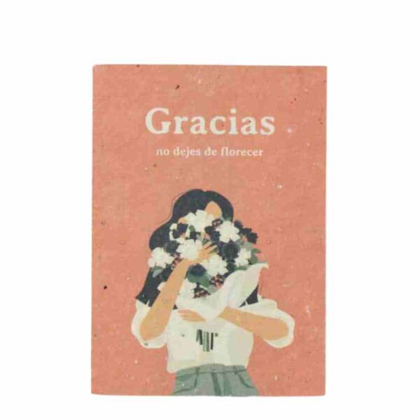 Tarjeta plantable GRACIAS de Resetea