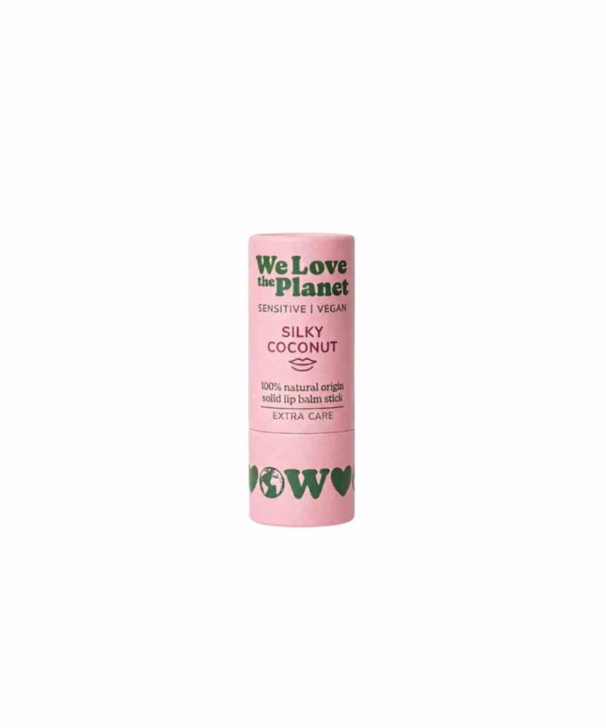 Balsamo labial natural coco y vainilla piel sensible We Love The Planet