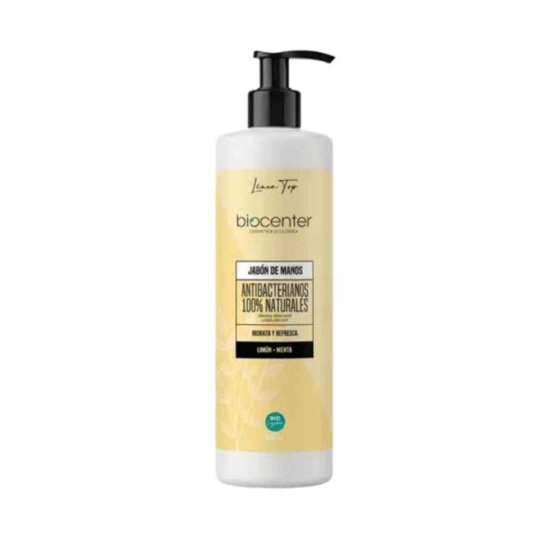 Jabón de manos natural limon y menta ecologico Biocenter