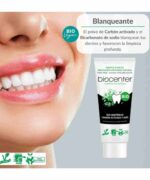 Pasta de dientes carbon activado y anis sin fluor ecológica Biocenter