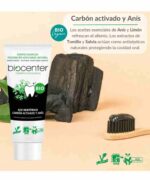 Pasta de dientes carbon activado y anis sin fluor ecológica Biocenter