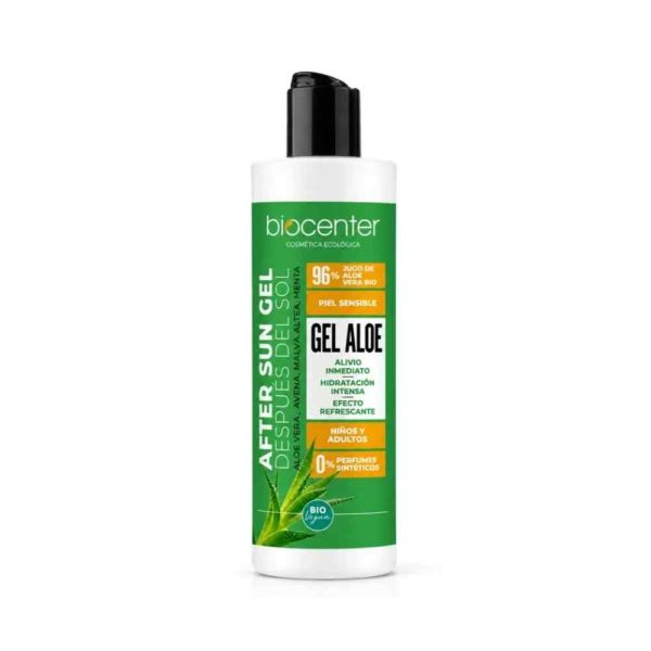 Gel aloe vera ecologico after sun piel sensible Biocenter
