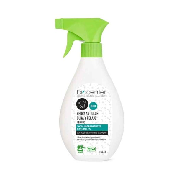 Spray antiolor para perros ecológico cama y pelaje Biocenter