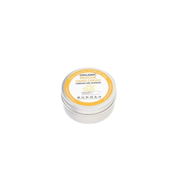 Crema reparadora para manos y pies Mini ecológica y vegana de Münnah formato viaje